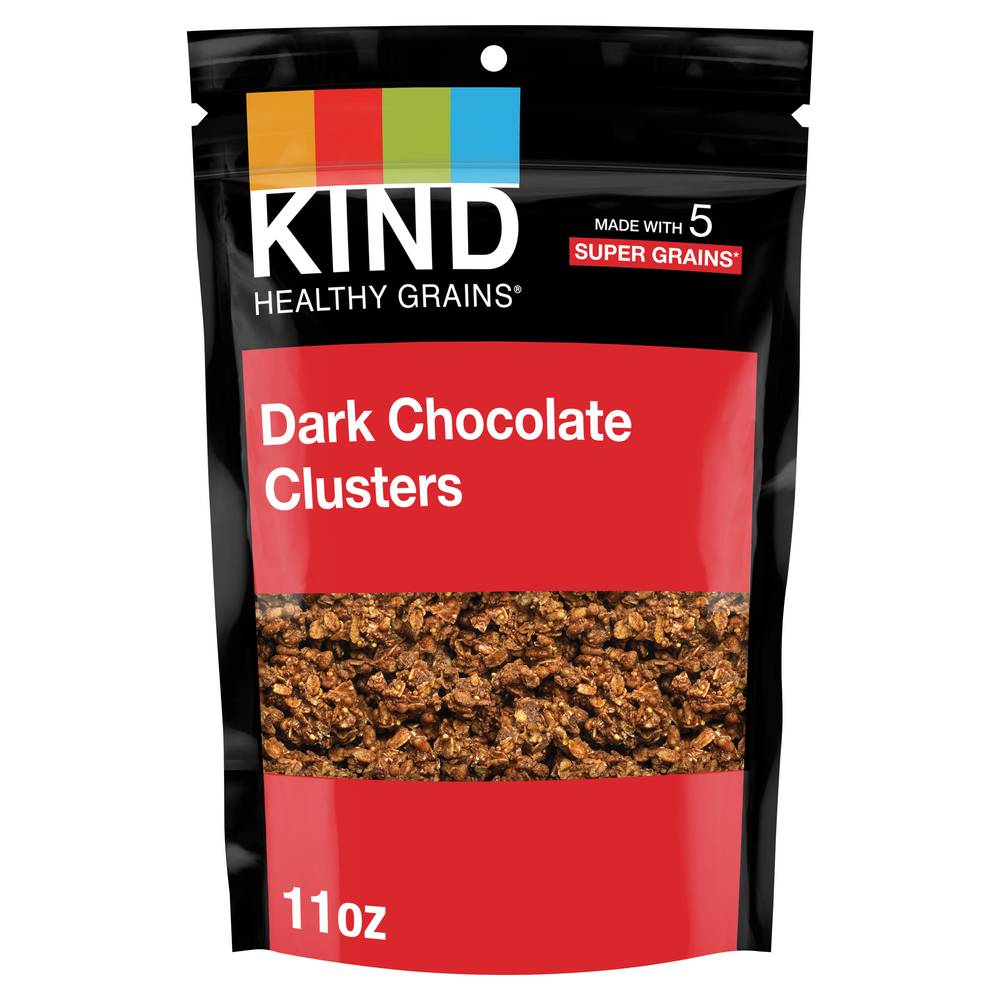 Kind Healthy Grains Dark Chocolate Whole Grain Clusters Granola