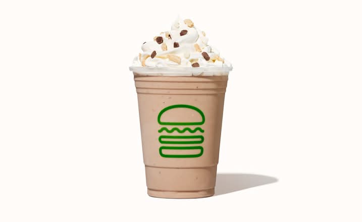 Chocolate Toasted Marshmallow S'mores Shake