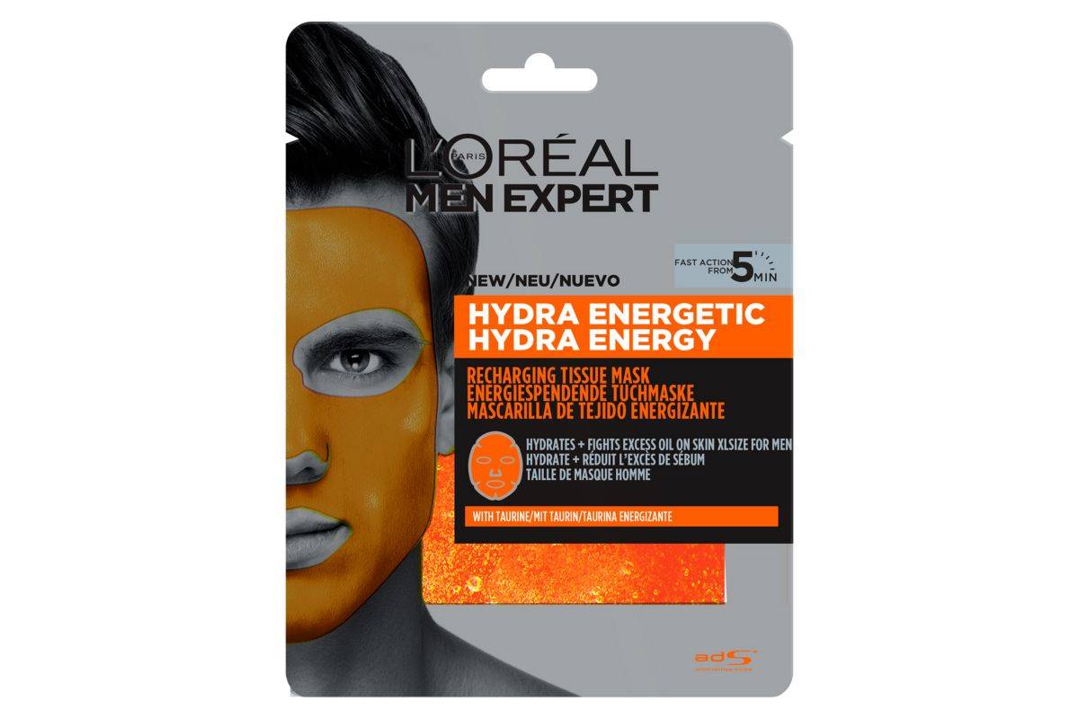 L'Oreal Paris Men Expert Hydra Energetic Tissue Mask 30g