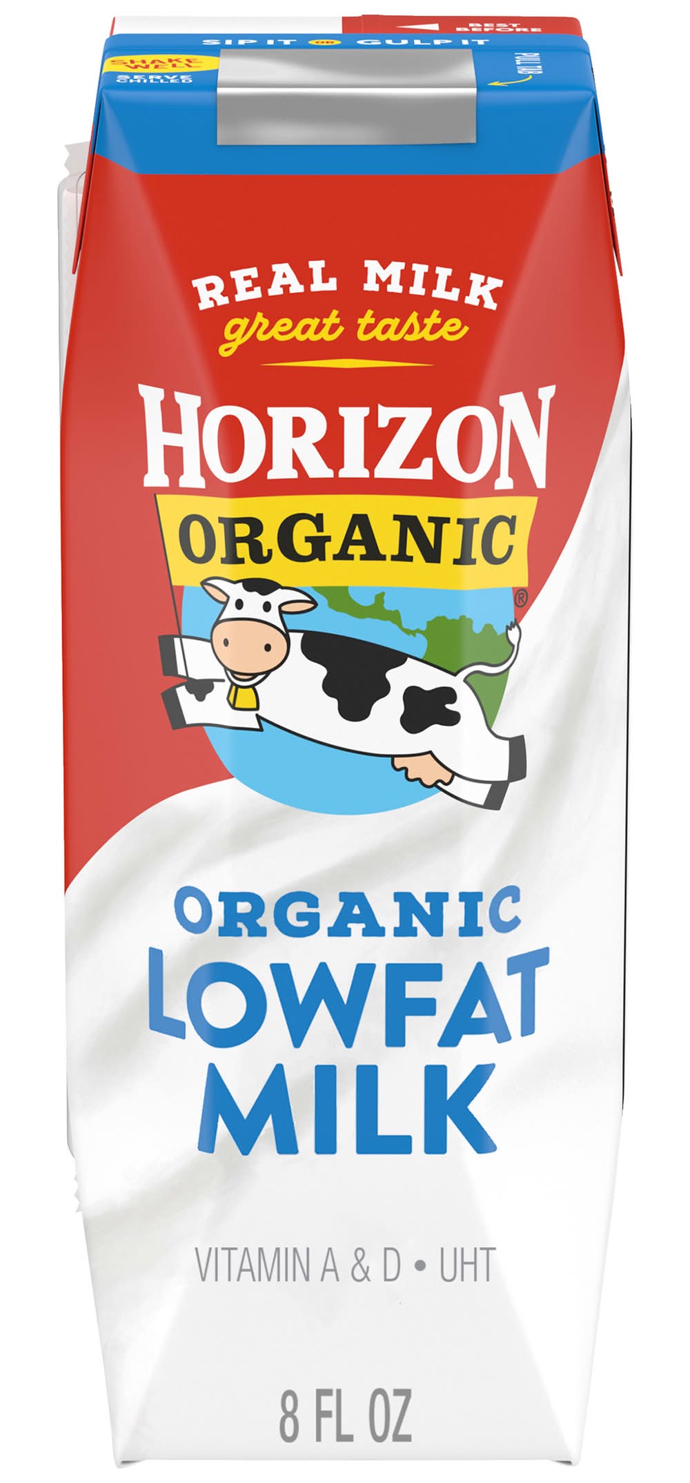 Horizon Organic Organic Lowfat Milk (8 fl oz)
