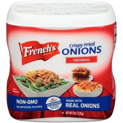 French's Crispy Fried Onions Original Flavor (6 oz)