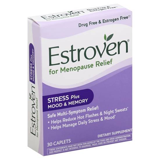 Estroven Stress + Mood & Memory Menopause Relief (30 ct)
