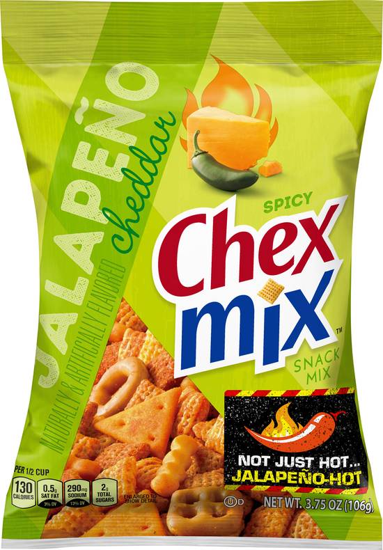 Chex Mix Spicy Jalapeno Cheddar Snack Mix (3.8 oz)