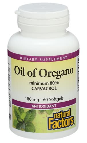 Natural Factors Oil of Oregano