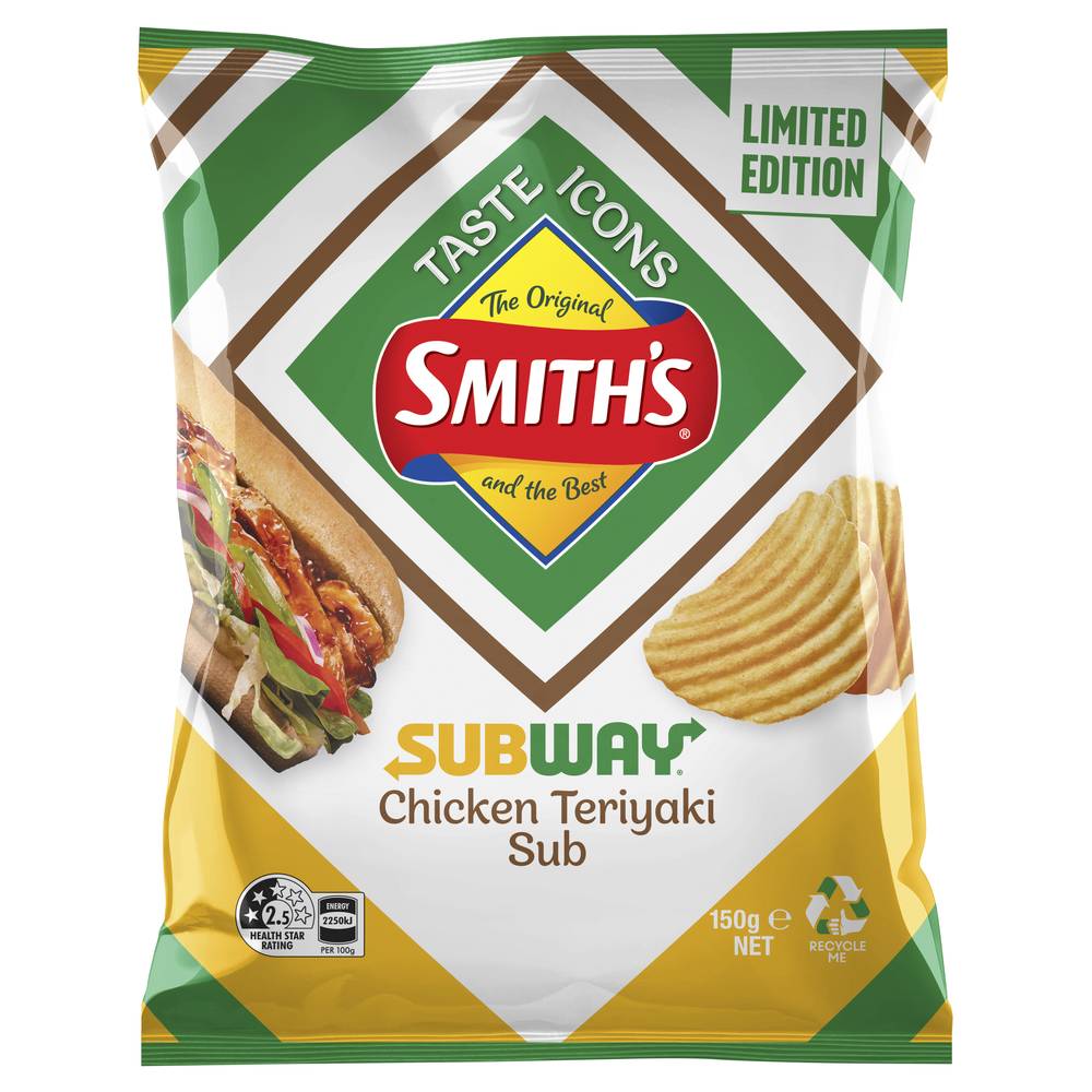 Smith's Subway Crinkle Cut Chicken Teriyaki Delivery Near Me Order