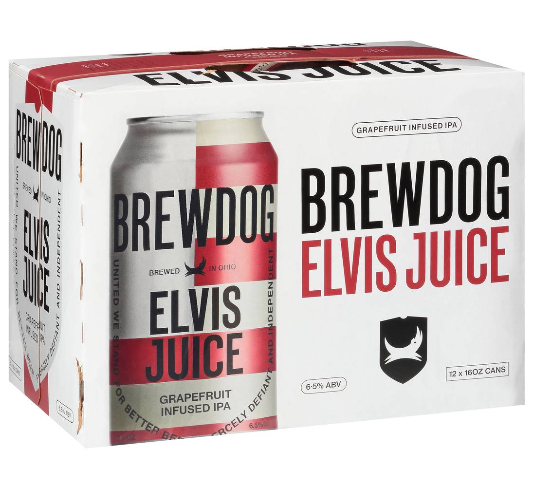 BrewDog Usa Elvis Juice (12 x 16 fl oz)