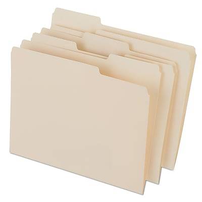 Staples Heavyweight File Folders St56677-Cc, Manila (50 ct)