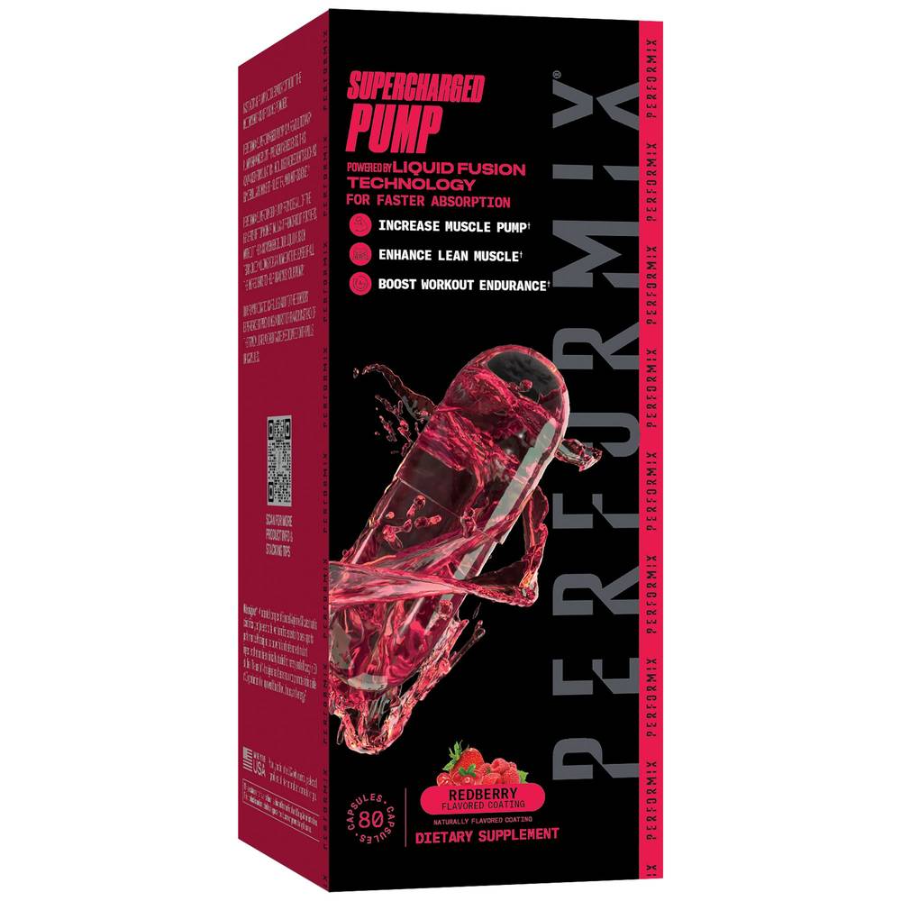 Supercharged Pump - Redberry(80 Capsules)