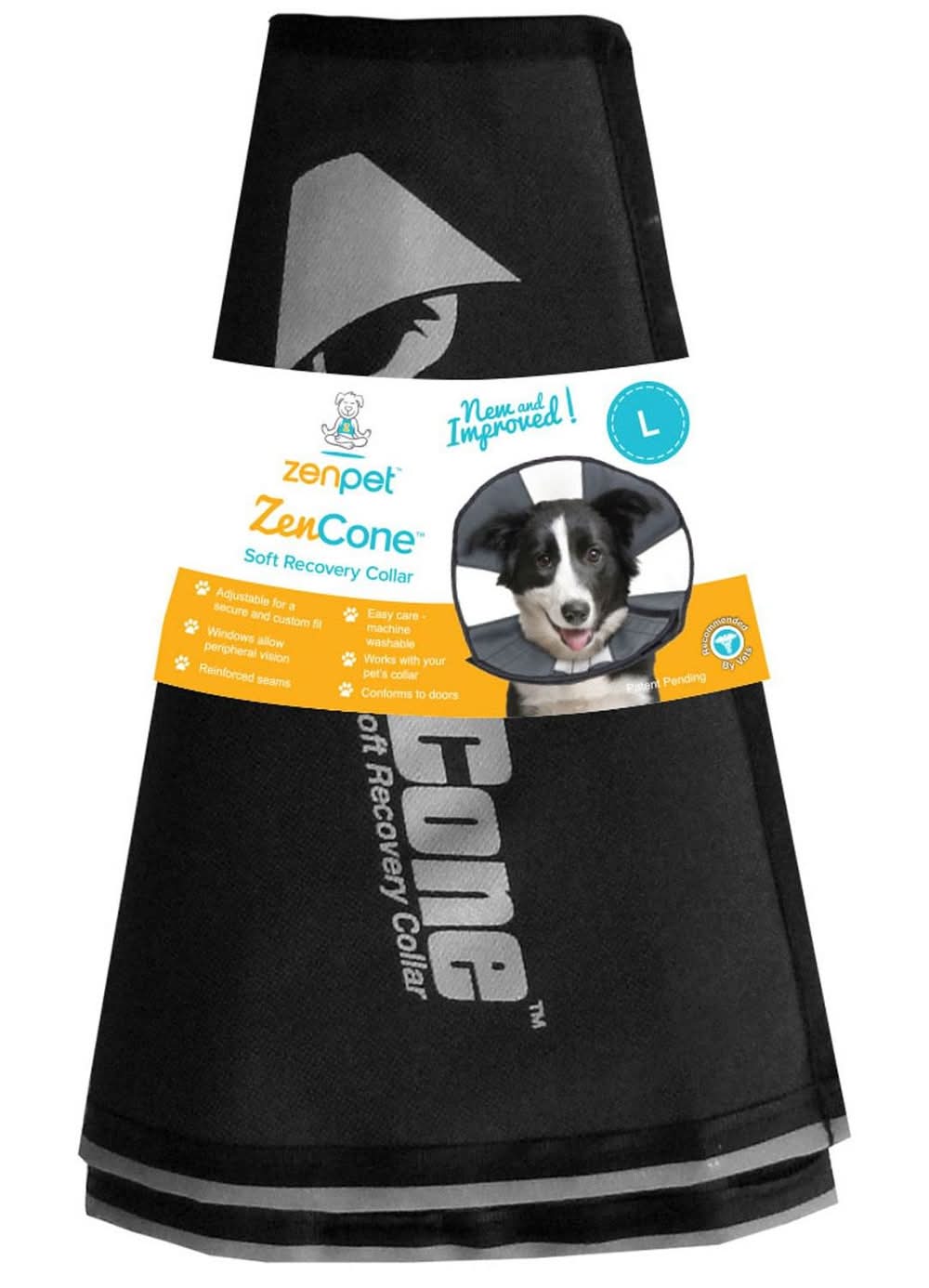 Zen Pet ZenCone Soft Recovery Collar, 1 Large