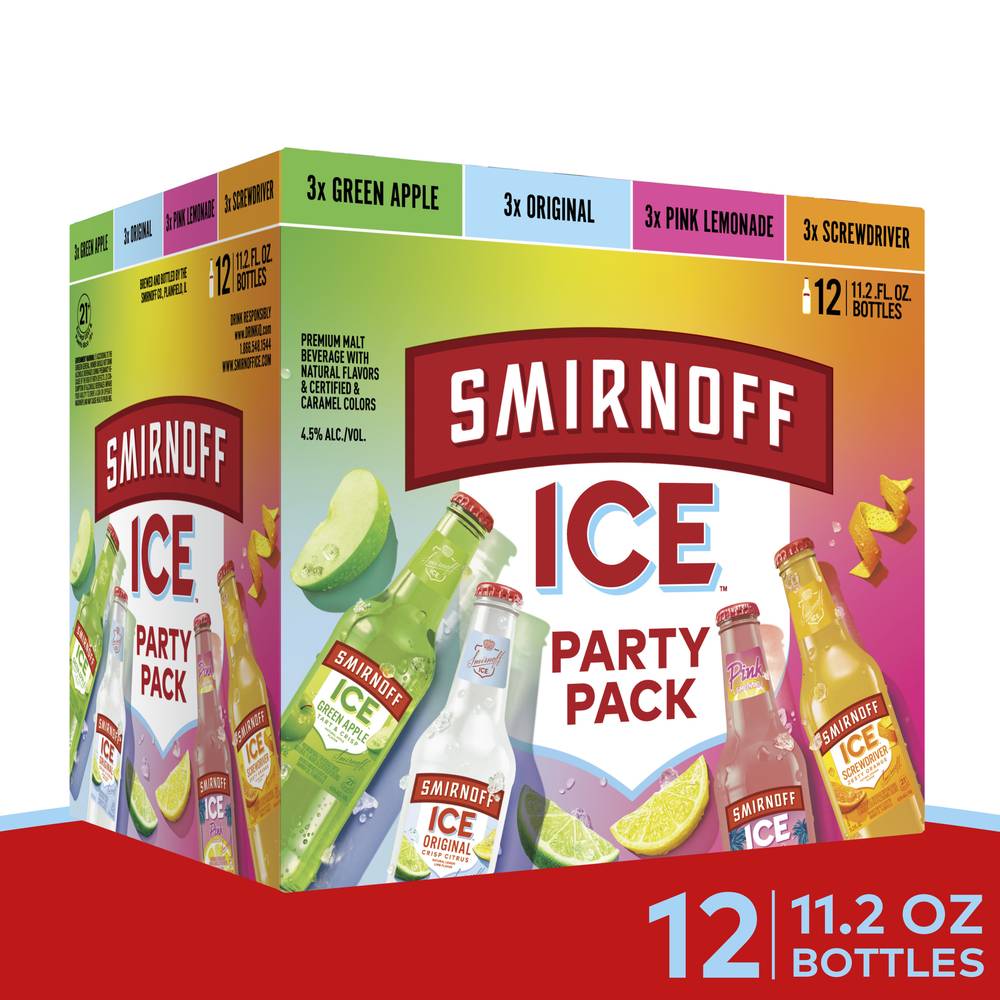 Smirnoff Ice Party pack Cocktails (134.4 fl oz)