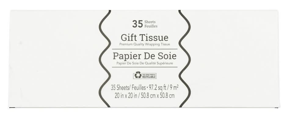 Classic White Tissue Paper, 35-Sheet Packs