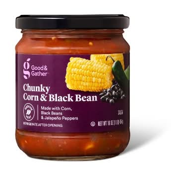 Good & Gather Medium Corn & Black Bean Salsa (16 oz)