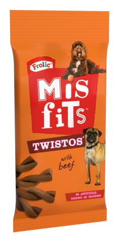 Misfits Beef, Frolic Twistos Dog Treats (105g)
