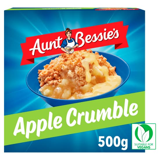 Aunt Bessie's Scrumptious Apple Crumble (500g)