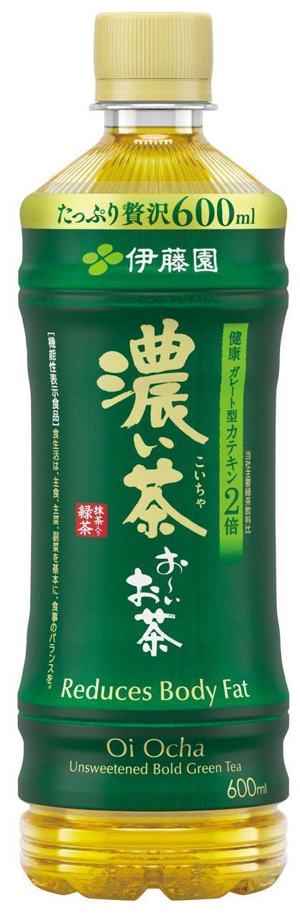 伊藤園お～いお茶濃い茶600ML Itoen Oi Green Tea Rich (600ml)