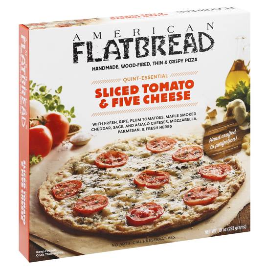 American Flatbread Tomato & Five Cheese Pizza