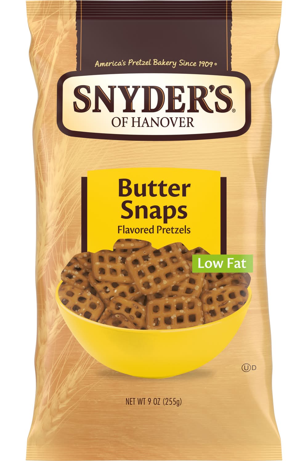 Snyder's of Hanover Snaps Flavored Pretzels, Butter (9 oz)