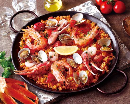 ズワイガニとエビの贅沢パエリア（Mサイズ）Snow Crab and Shrimp Paella（Msize）