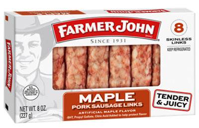 Farmer John Pork Sausage Breakfast Links (maple )