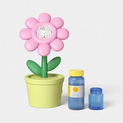 Sun Squad Musical Flower Bubble Maker Bubble Toy, Unisex