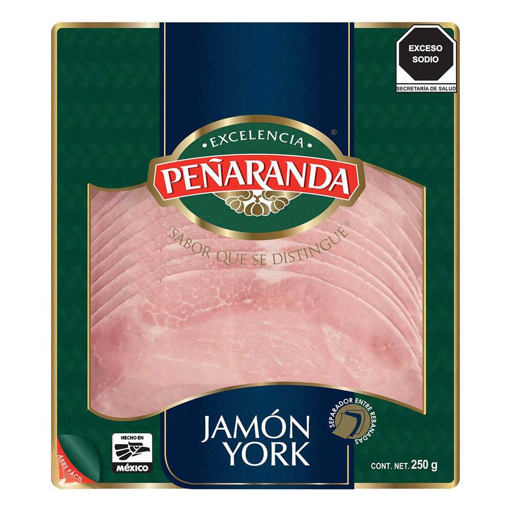 Peñaranda · Jamón tipo york, cerdo (250 g)
