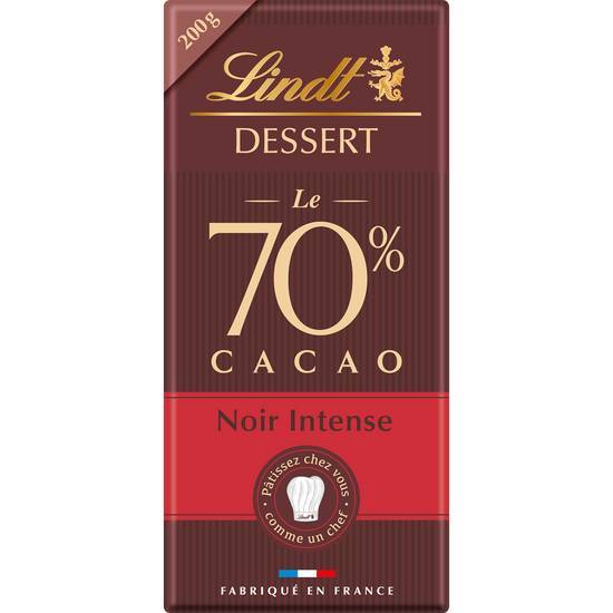 Lindt - Chocolat noir intense (cacao)