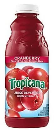 Tropicana Cranberry Juice 32oz Bottle