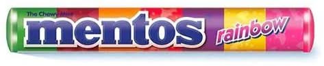 Mentos Rainbow Roll 1.32oz