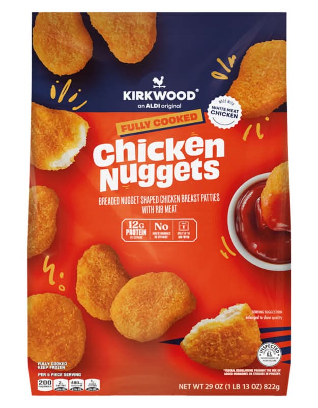 Kirkwood Fully Cooked Chicken Nuggets (29 oz)