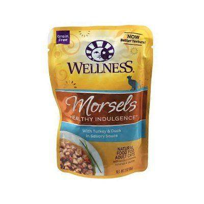 Wellness Morsels Healthy Indulgence Turkey & Duck Cat Food (3 oz)