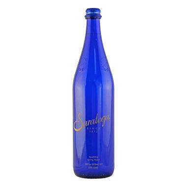 Saratoga Sparkling Spring Water - 12/28 oz glass bottles (1X12|1 Unit per Case)