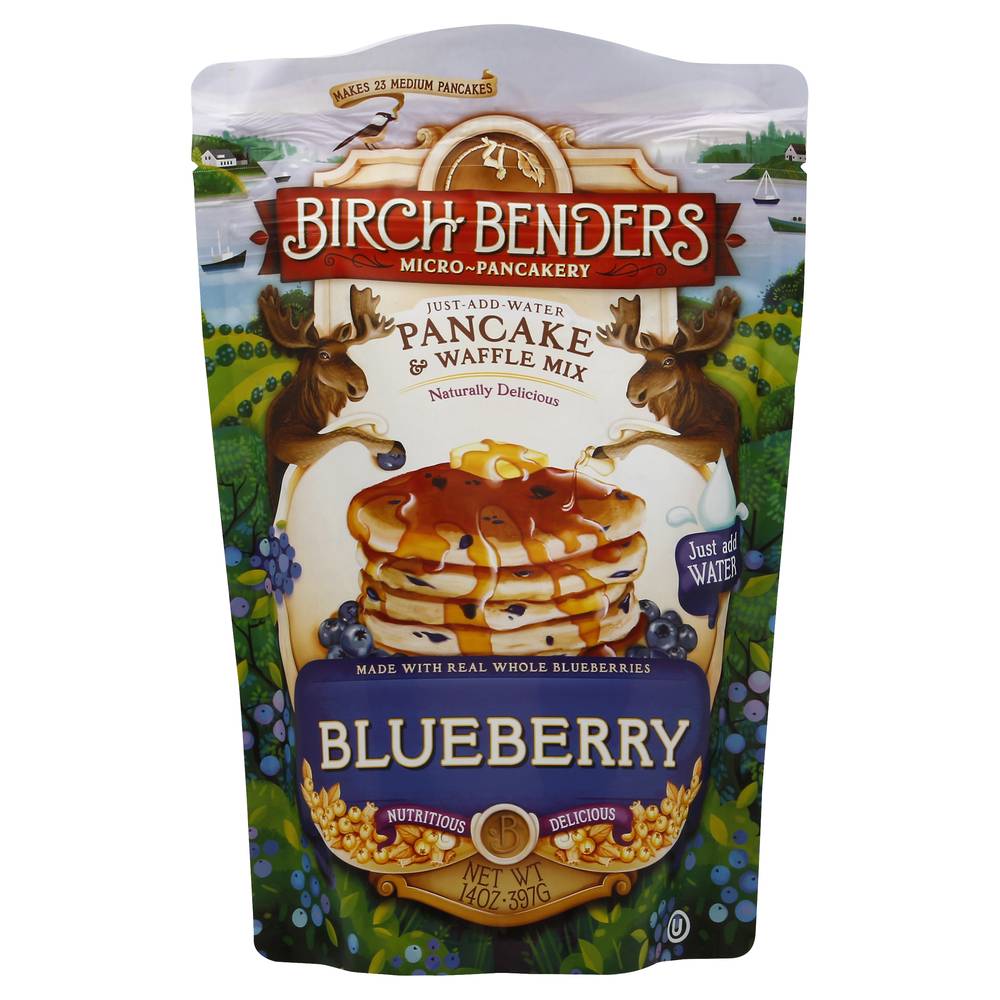 Birch Benders Blueberry Pancake & Waffle Mix (14 oz)