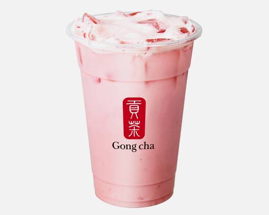 Strawberry Tea Latte