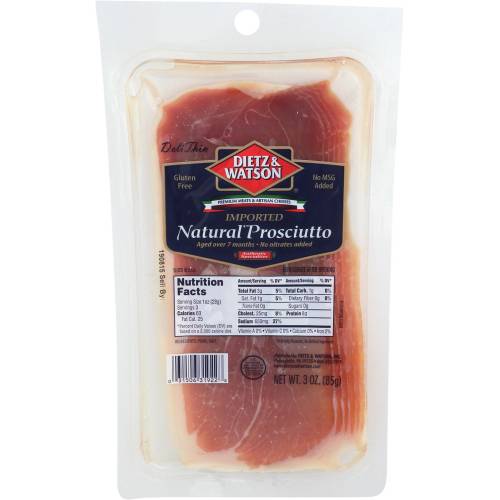 Dietz & Watson Prosciutto Shingled