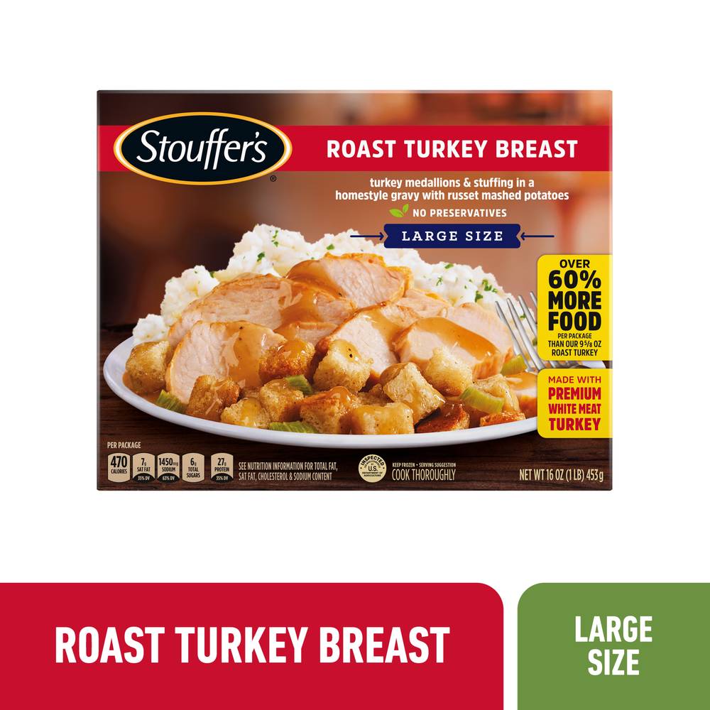 Stouffer's Large Size Roast Turkey Breast (1 lbs)