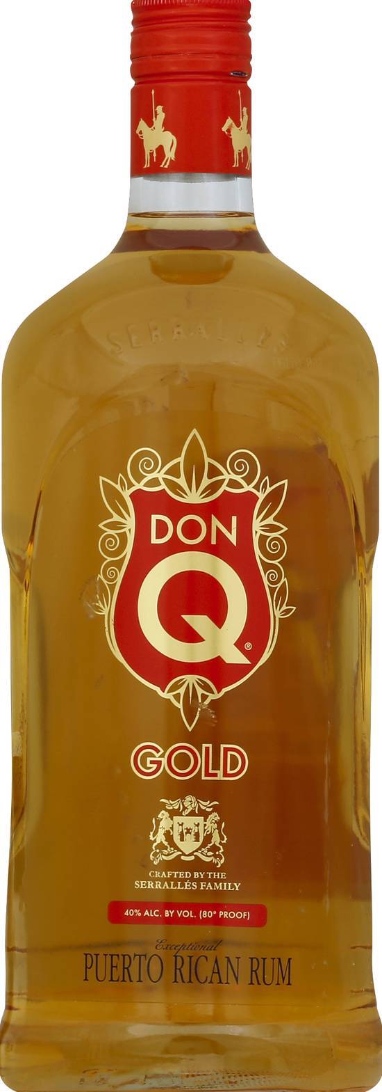 Don Q Gold Puerto Rican Rum (1.75 L)