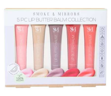 Smoke & Mirrors Lip Butter Balm Collection 5-Count