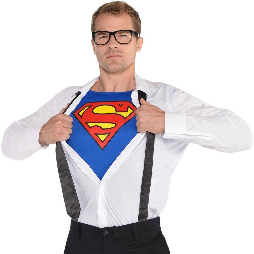 Adult Clark Kent Costume Accessory Kit - Superman