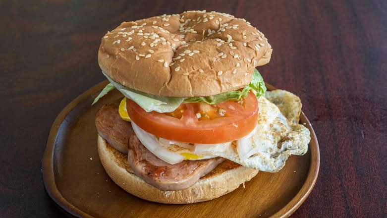 SPAM & Egg Sandwich Combo