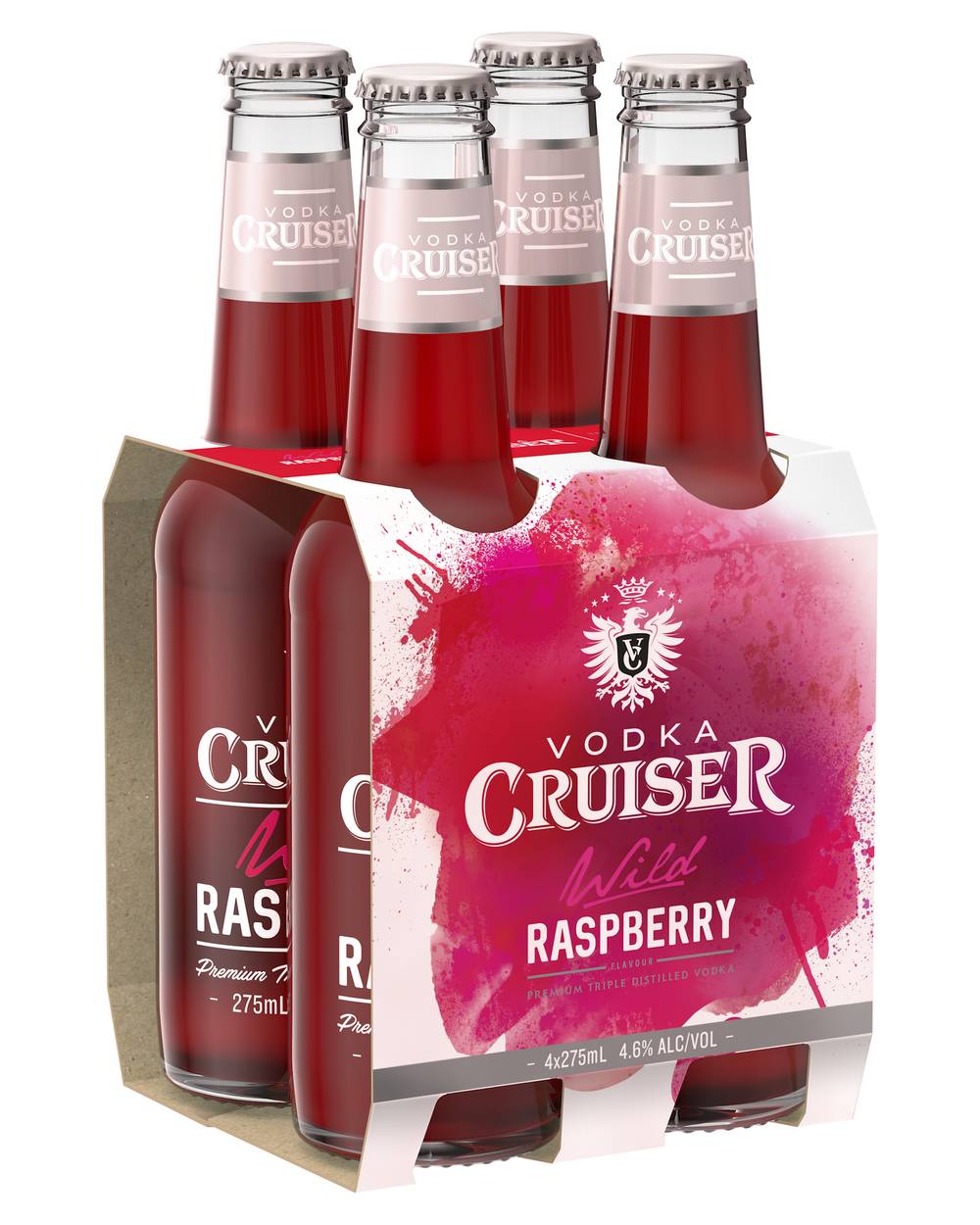 Vodka Cruiser Wild Raspberry 4x275ml