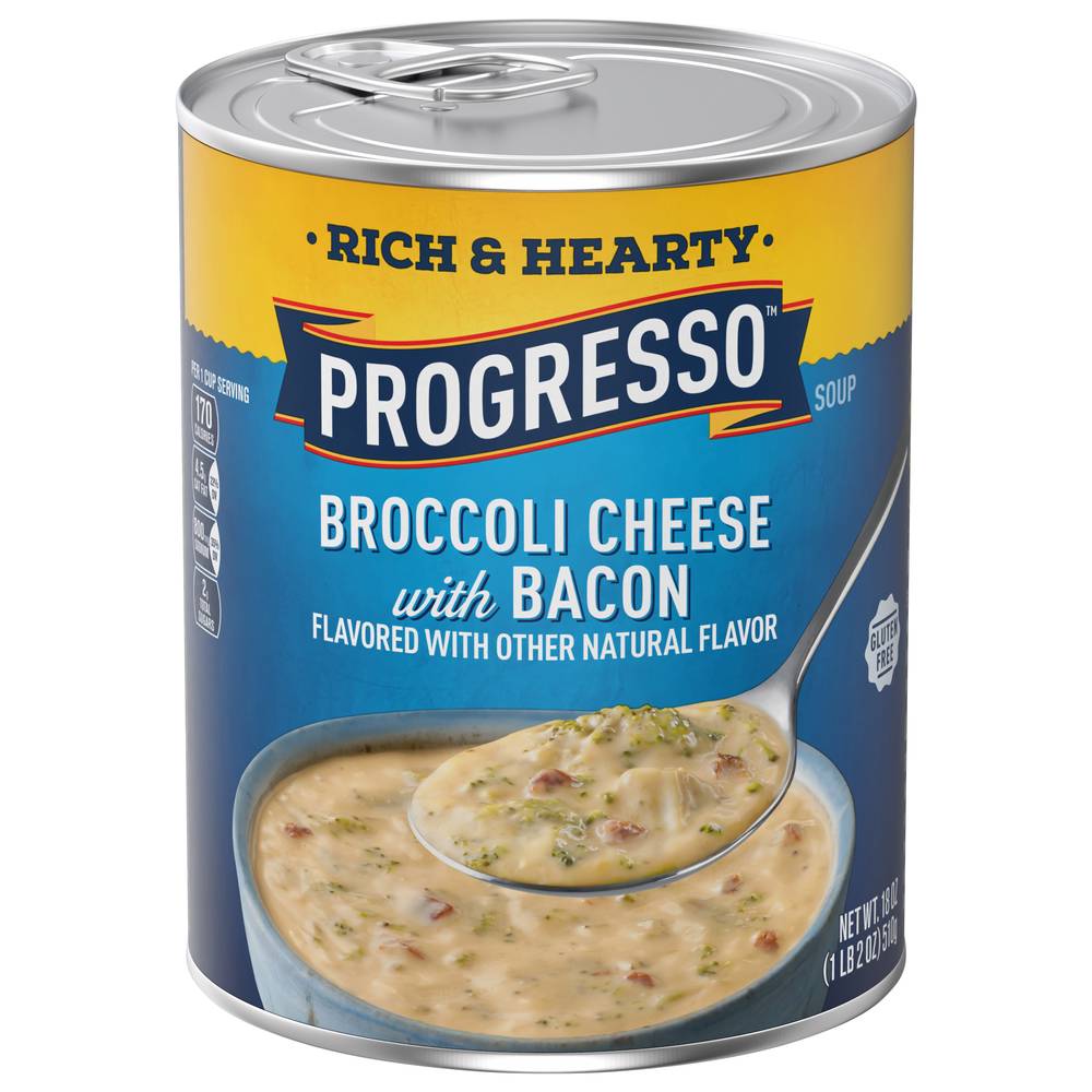 Progresso Rich & Hearty Broccoli Cheese With Bacon Soup (1.12 lbs)