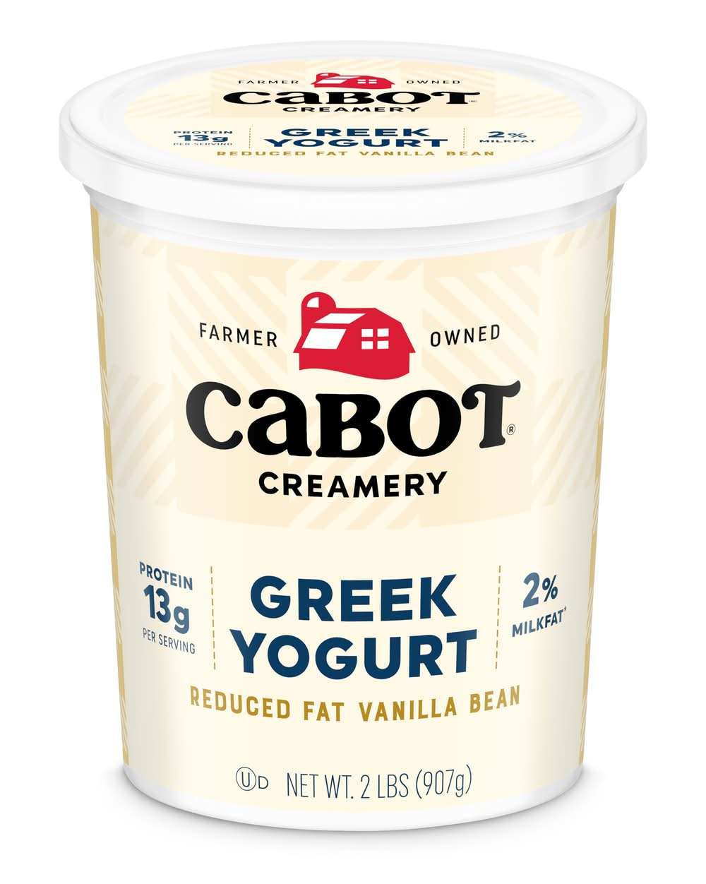 Cabot Lowfat Vanilla Bean Greek Yogurt (2 lbs)