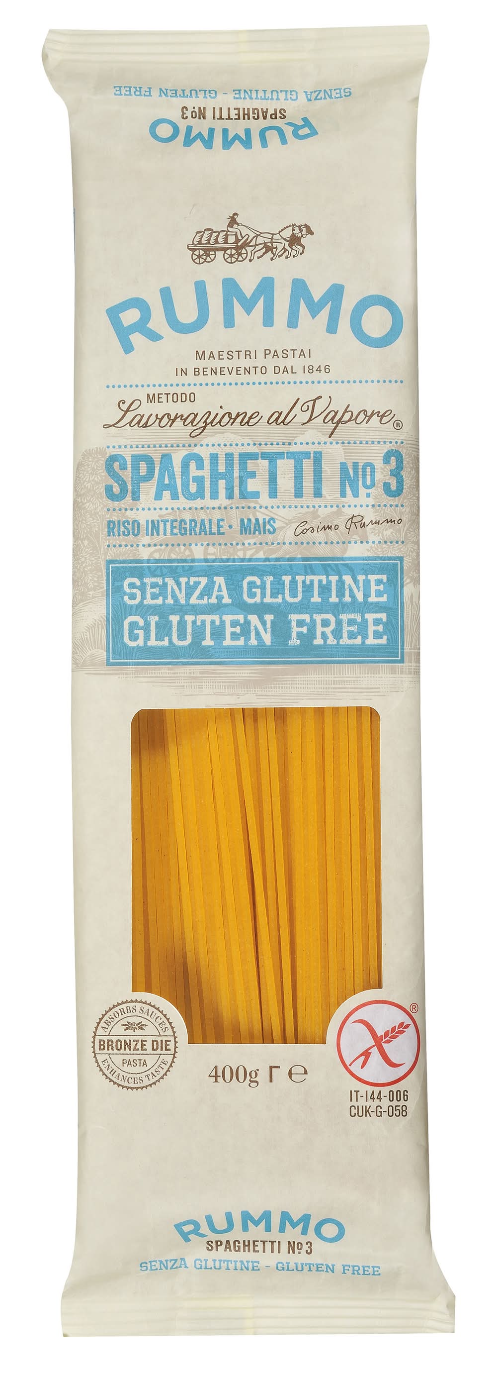 Rummo Gluten Free Spaghetti No 3 (400g)