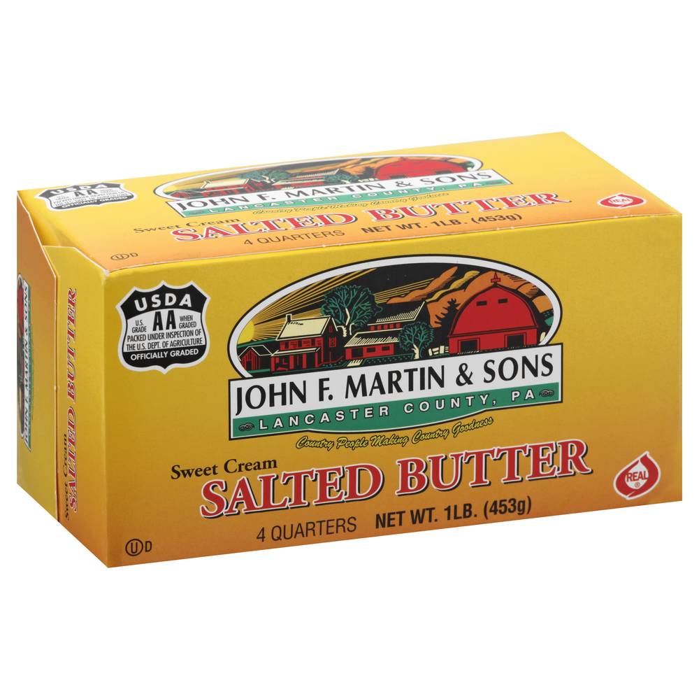 John F. Martin & Sons Salted Butter (1 lbs)