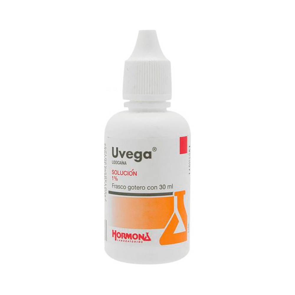 Laboratorios hormona uvega lidocaína solución 1% (30 ml)