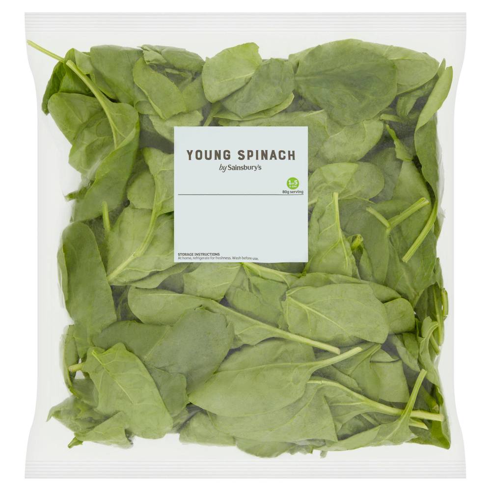 Sainsbury's Young Spinach 260g