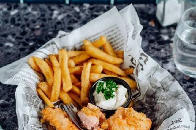 Fish & Chips : Le Saumon