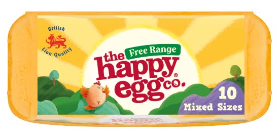 Happy Egg British Free Range Eggs (10 pack)