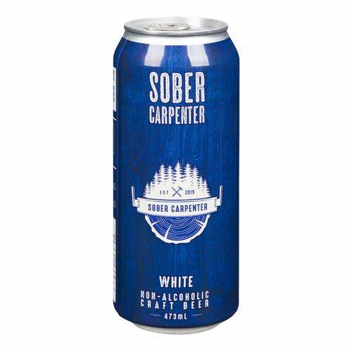 Sober carpenter blanche micro 0% (1 unit) - white non-alcoholic craft beer (473 ml)