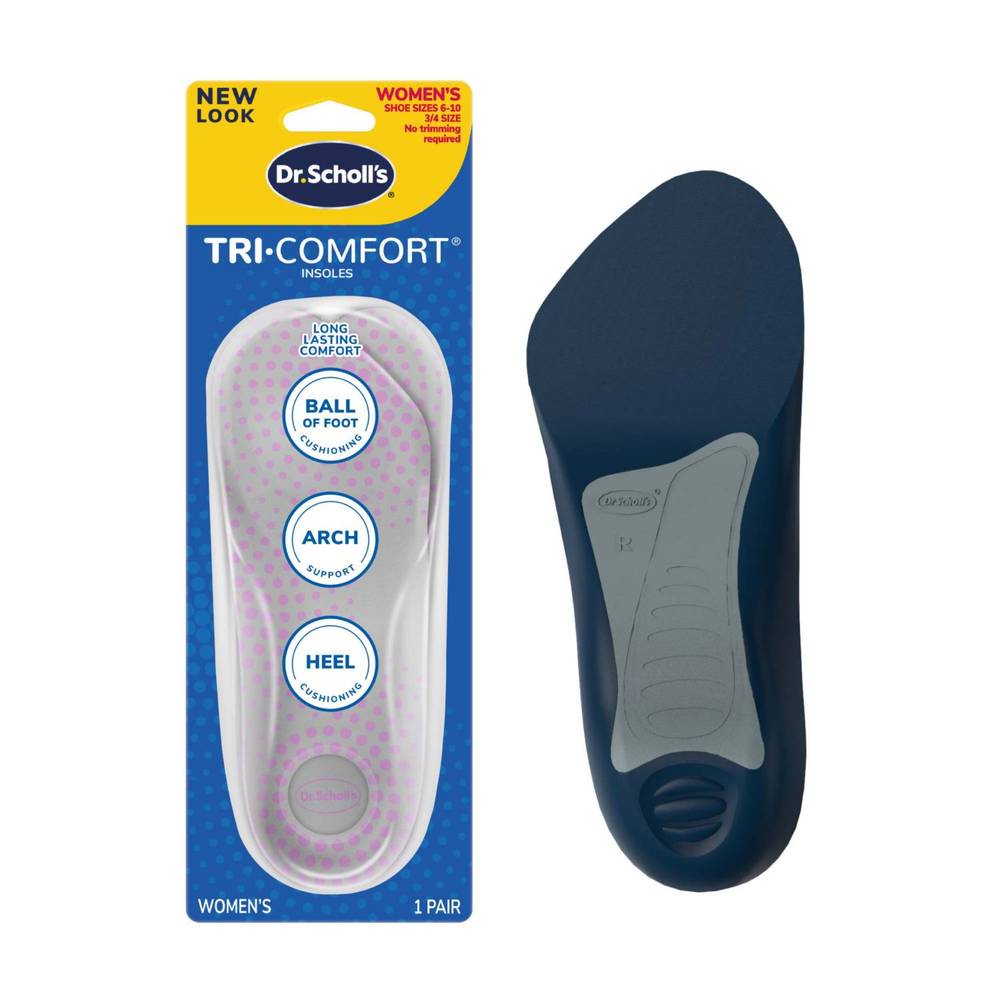 Dr. Scholl'S Women'S Tri-Comfort Insoles, Size 6-10, 1 Pair